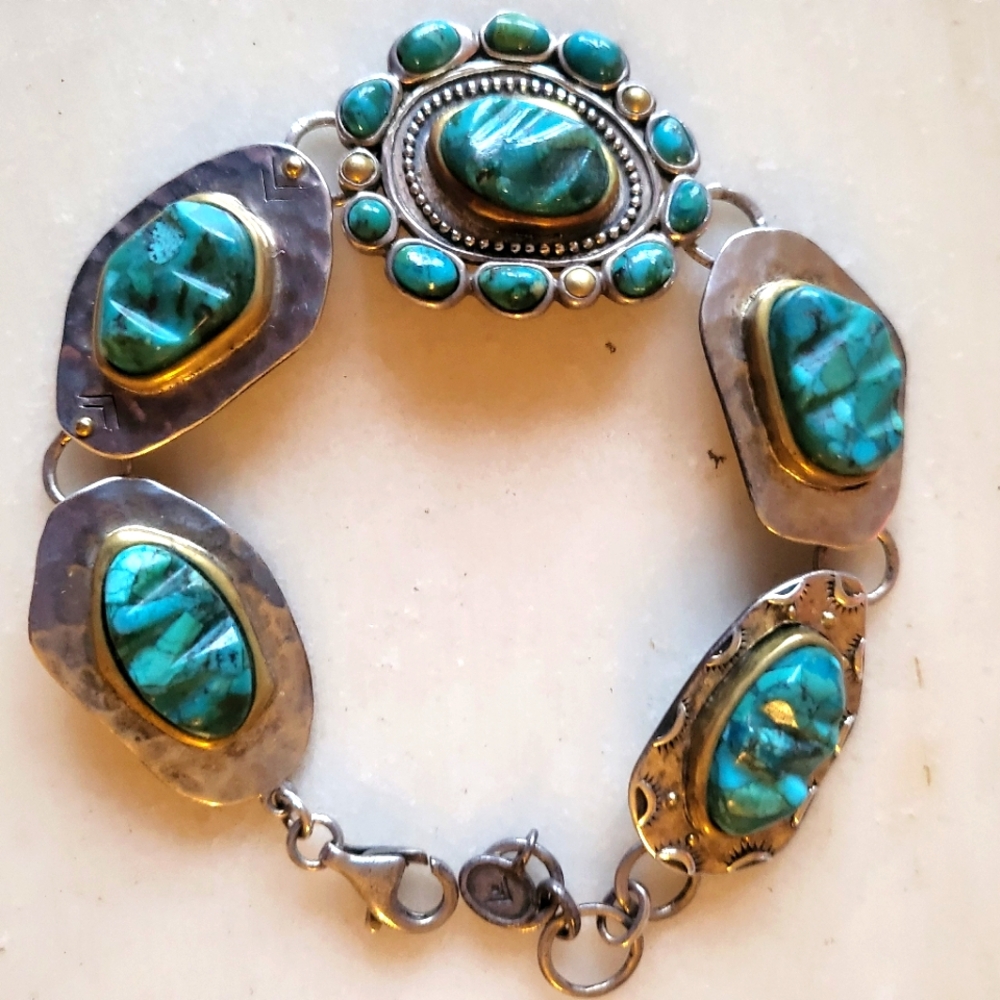Silpada Turquoise Sterling Silver Bracelet